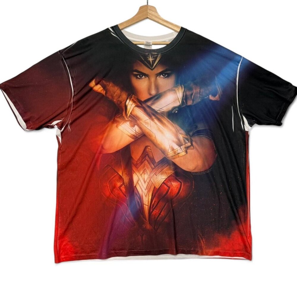 Wonder Woman Tearaway Shirt Size 3XL Movie Arms Crossed Adult Costume